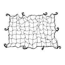 1pc Car Rooftop Cargo Net Car Roof Rack Basket Truck Bed Rear Netting Organizer with Hooks