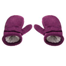 Autumn Winter Toddler Magic Tape Warm Mitten Baby Boys Girls Faux Fleece Gloves