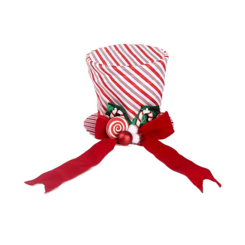 Weihnachtsbaumspitze aus Stoff, Stern, 1er-Pack
