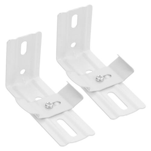6Pcs White Iron Blind Clips Replacement Brackets for Vertical Blinds 1