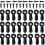 Picture Frame Turn Button Fasteners Set, 100 PCS Backing Clips Photo Hardware 1