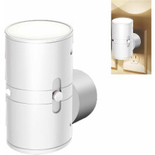 GDSAFS Tiveario Home - Zásuvková LED lampa, Tiverio Home Lumilight, Nočné svetlo do zásuvky, 4000K Teplá biela do spálne, kuchyne, toalety,