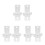 6Pcs White Iron Blind Clips Replacement Brackets for Vertical Blinds 5