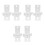 6Pcs White Iron Blind Clips Replacement Brackets for Vertical Blinds 7