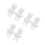 6Pcs White Iron Blind Clips Replacement Brackets for Vertical Blinds 8