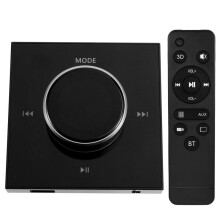 86 Hi-Fi Professional Wall-Mounted Stereo Background Music Controller In-Wall Amplifier Black