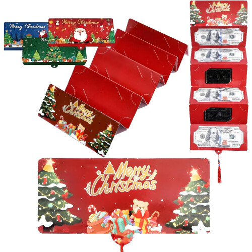 Weihnachtsgeldumschläge mit 10 Fächern