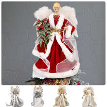 Engel-Weihnachtsbaumspitze – Engel-Weihnachtsbaumspitzen, hohle Weihnachtsbaumspitzen für Weihnachtsfeiern und Weihnachtsdekorationen