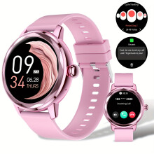 Reloj inteligente HD para mujer de 1,83'' - Llamadas inalámbricas, más de 100 modos deportivos, monitorización del ciclo menstrual, regalo ideal