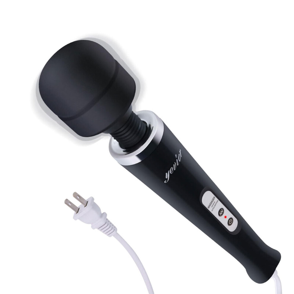 Wired Handheld Massager with 10 Pulse Settings, Strong Vibration for Sports Recovery & Muscle Pain â Compatible with USB Power