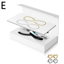 BQLQBQLQ Permanente Armbandenset – DIY Hartsluiting Set voor Koppels, Vrienden, Familie – Valentijns- & Kerstcadeaus