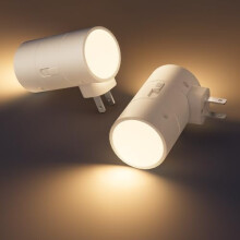 Dimmbar LED-nattlampe med skumrings-til-daggry-sensor