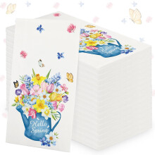 Blomsterpapirservietter 200 stk.