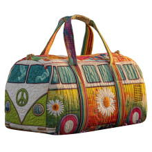 Gesteppte Reisetaschen, leichte Reisetaschen für Damen und Herren, strapazierfähiges, gestepptes Material, ideal für Wochenendausflüge, Camping,
