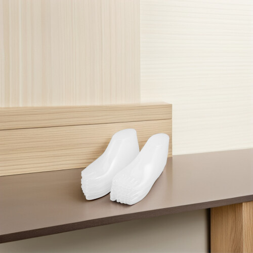 10Pairs Durable PVC Booties Shoe Display Model for Home 2