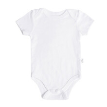 Newborn Cotton Onesies, 6 Colors, Short Sleeve, Triangle Climbing Suit for 3-24M – White, 24M