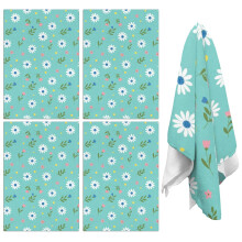 Set di 2 strofinacci da cucina con stampa floreale Pioneer Flower, divertenti strofinacci in microfibra, 45,7 x 66,2 cm.