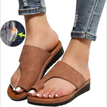 Sandale UTTOASFAY pentru femei, pantofi eleganti, confortabili, cu platformă, casual, de vară, pentru plajă, călătorii, bej5