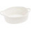 White Cotton Rope Laundry Basket with Handles 1