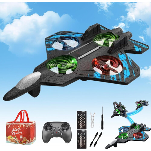 Skyriders RC Jet Drone – 360 Flips, LED-verlichting,