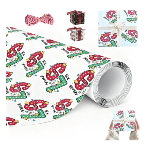 67 Weihnachtspapierrollen, Meme-Design