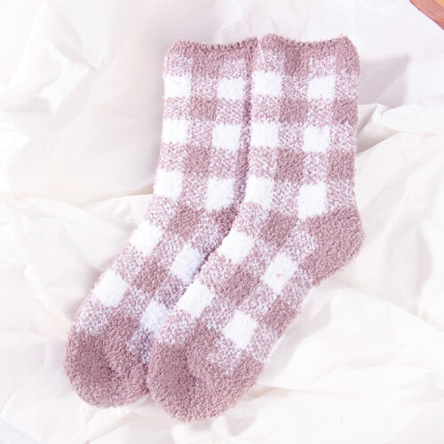 Calze pantofola da donna morbide, comode, antiscivolo e calde