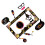 4Sets Robustes Neujahrs Party Set Mit Brillen Und 2