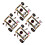 4Sets Robustes Neujahrs Party Set Mit Brillen Und 4