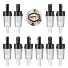 Aquarium Valve One Way Non-return Check Valves Black