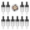 Aquarium Valve One Way Non-return Check Valves Black 1