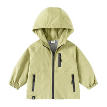 Kukoosong Toddler Boys' Girls' Rain Jackets Zip Up Hooded Baby Winter Clothes Long Sleeve Print Lightweight Winter Coats for 2 Years