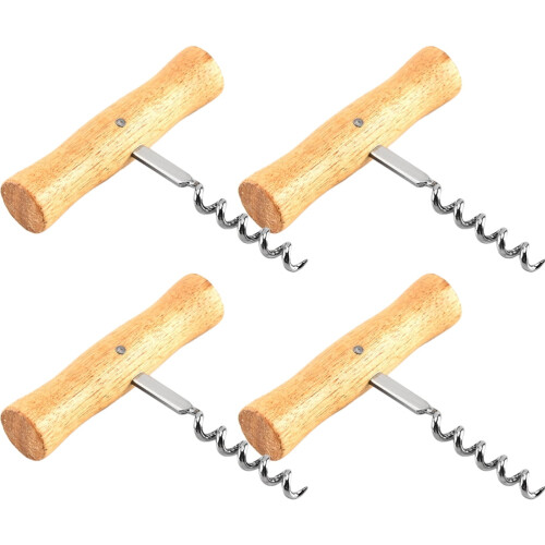 FRCOLOR 4 Pcs Rechargeable Simple Shape Wine Opener Bottle