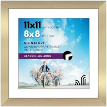 Square Picture Frame 11x11 Gold Signature Collection
