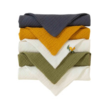 5-Pack Baby Hooded Towels, 100% Muslin Cotton, Ultra-Soft & Absorbent, Compatible with Newborns, Infants, Toddlers