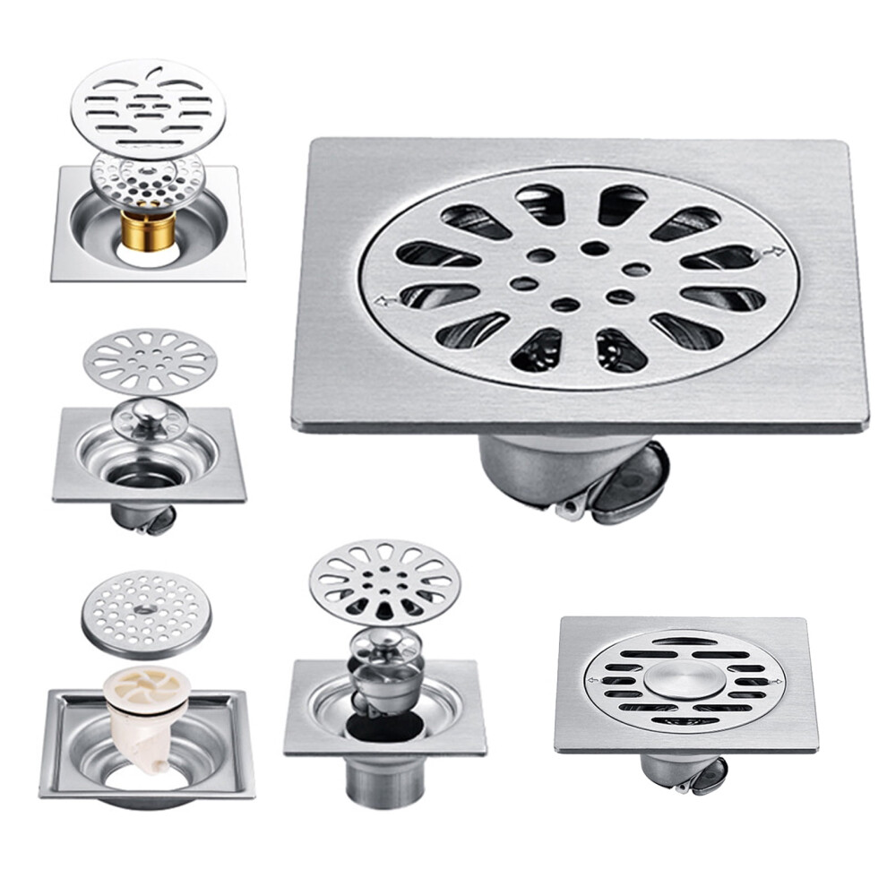 Opolski Universal Floor Drain High Hardness Anti-Backwater Durable Sturdy Shower Floor Drain For Bathroom 9423501693044