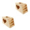 2Pièces En Bois Beige Pour Avec Support Aire De Jeu 2