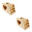 2Pièces En Bois Beige Pour Avec Support Aire De Jeu 3