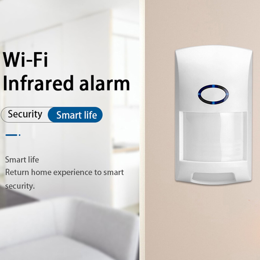 Mesase Smart Wifi Infrared Detectors Motion Sensor Alarm 9482726780816