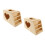 2Pièces En Bois Beige Pour Avec Support Aire De Jeu 6