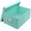 Collapsible Memory Box with Metal Corners and Lid 1