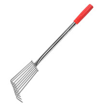 Beach Shell Rake Removal Lightweight Garden Tool Gardening Portable Digging Rake 57cm 8T