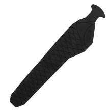 Apărătoare de lanț de bicicletă, husă de protecție neagră