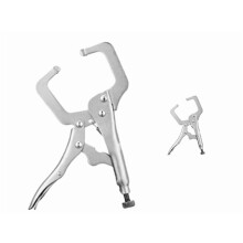 Vergrendelbare C-klem van gelegeerd staal, 15 cm, 2 stuks