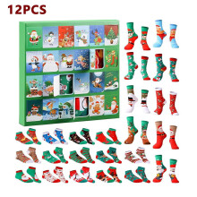 Sokken-adventskalender – 24 paar kerstsokken