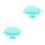 2Pièces Brosse Silicone Vert Massage Douche Bain Corps Enfants 7