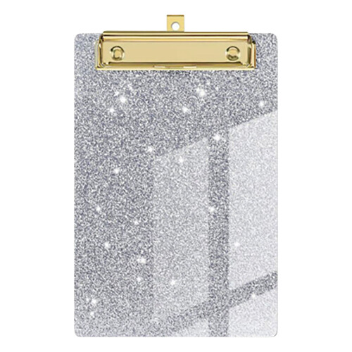Ακρυλικό Glitter Clipboard 4x6 ιντσών για τάξη και γραφείο