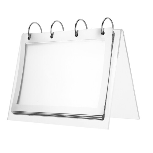 2Pièces Porte-Affiche Transparent Stable Pour Café 1