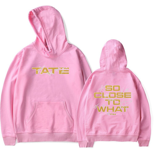 Tate McRae Stars Merch Φούτερ με κουκούλα και τσέπες, κορδόνι, unisex, μόδα, ρούχα