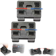 Pro Soldering Wire Holder & Welding Electrode Stand, Adjustable Clamps, Heat-Resistant, Hands-Free (Black, 2 PCS)
