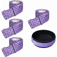 Bake Even kagestrimler, 4-pak – justerbar polyester